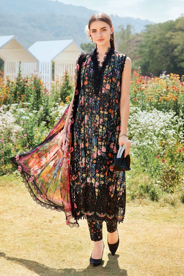 3PC Unstitched Printed Lawn Suit